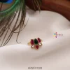 Lotus Design Kemp Multi Stone Adjustable Finger Ring