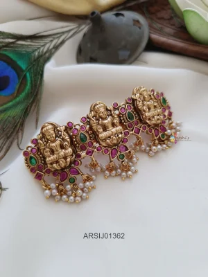 Temple Lakshmi Design Hair Clip