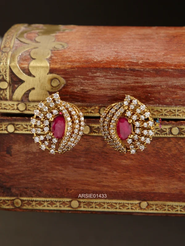 Kemp and AD Stone Ear Studs