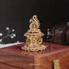 Peacock Design Kumkum Box