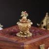 Flower Design Kemp Kumkum Box