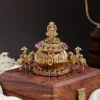 Lakshmi and Horse Design Kumkum Box
