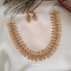 Lakshmi Coin and Mango Design Necklace